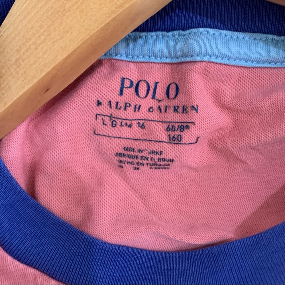 Polo Ralph Lauren T Shirt Youth Large Polo Bear Boys Short Sleeve (14/16) - Picture 7 of 8